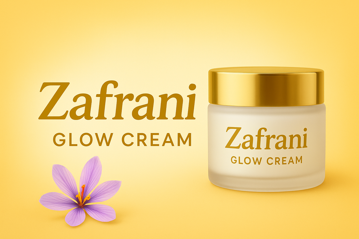Zafrani Glow Cream SAFA Beauty Cream Organic